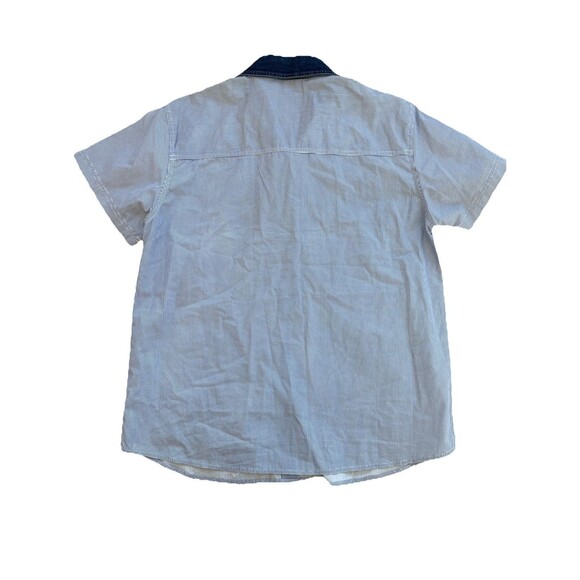 Quizz Cotton Embroidered Cats Shirt Women’s M Western Country Patriotic Y2K - Picture 4 of 4